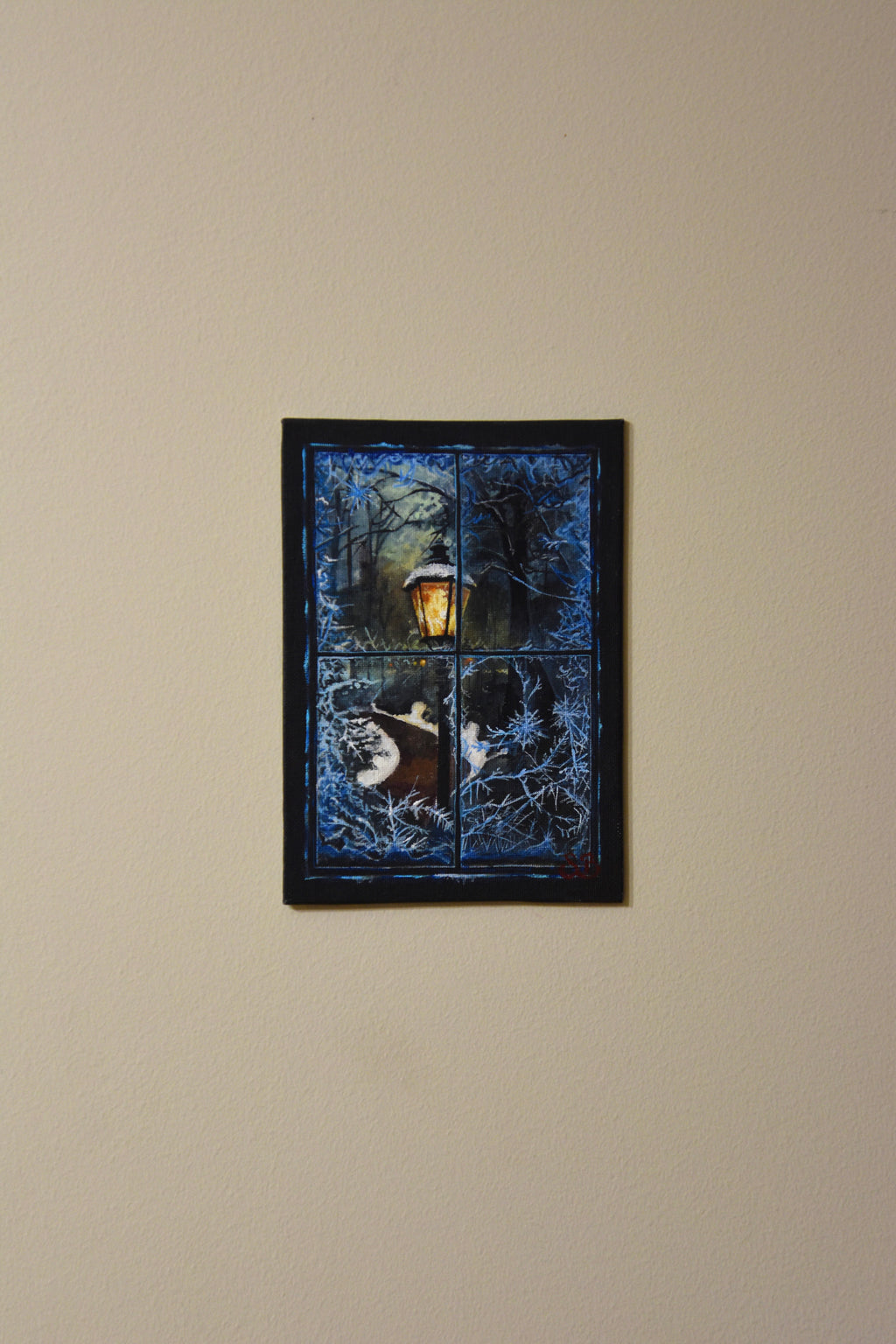 "Frosting Over" Orignial Painting (5x7in) (2026)